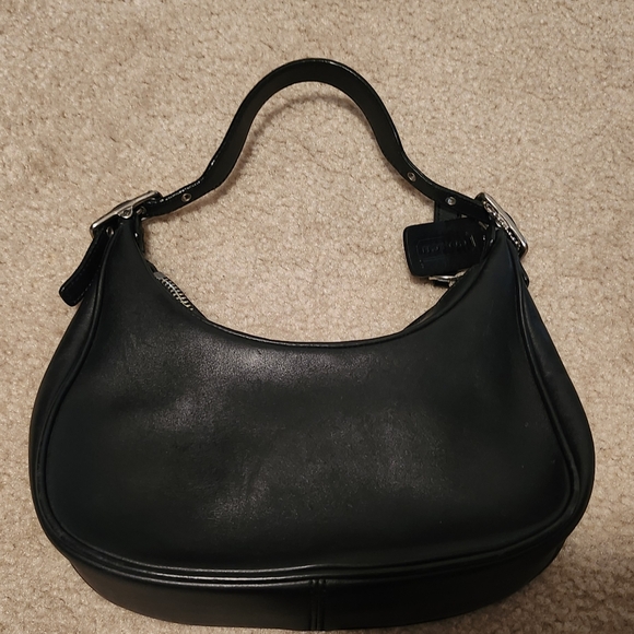 Coach Authentic Vintage Legacy West Zoe Hobo - Black Leather - Picture 4 of 10